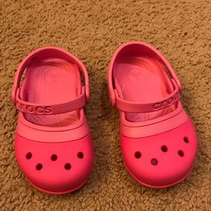 CROCS GIRLS TODDLER SZ 8C